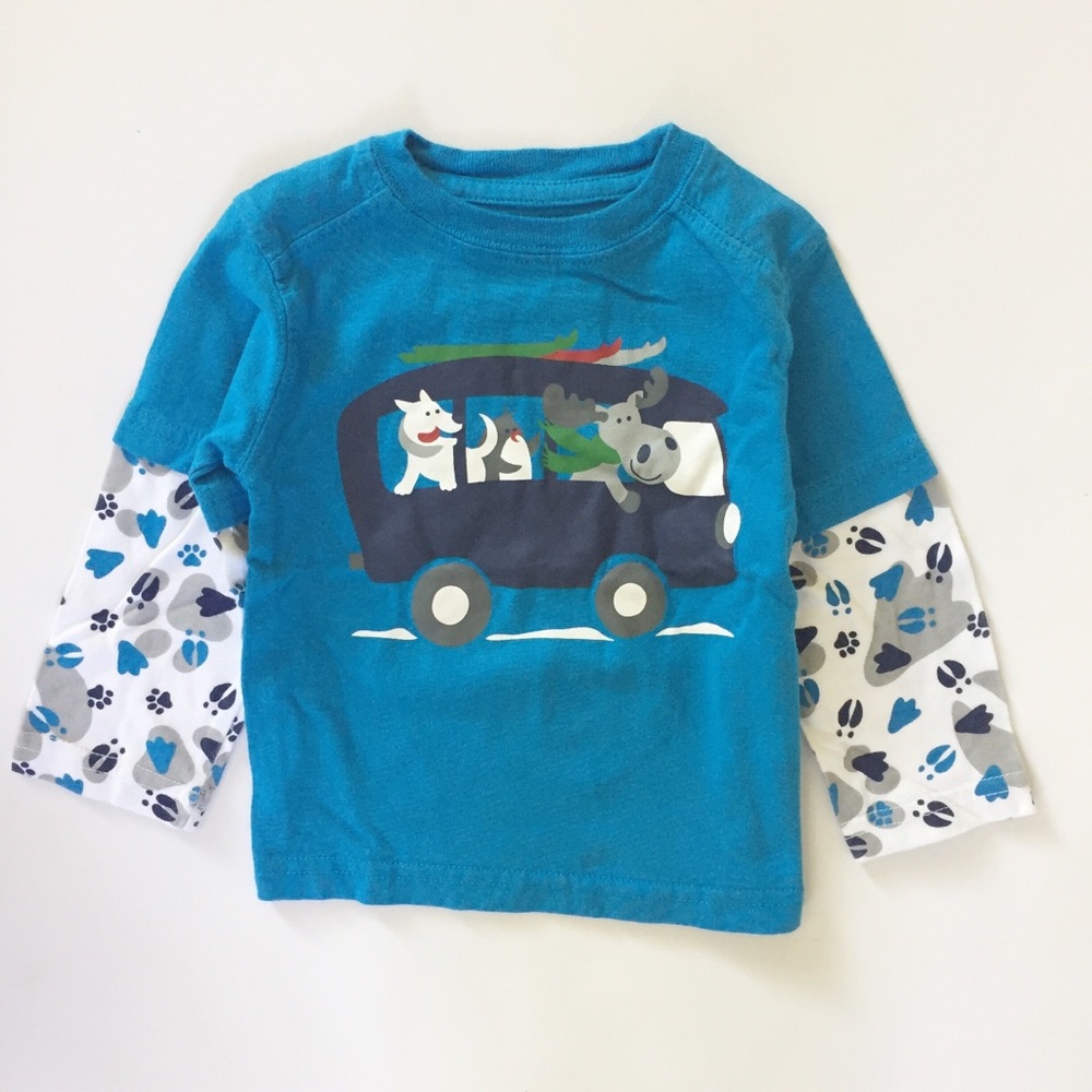 Animal Tracks Long Sleeve T-Shirt